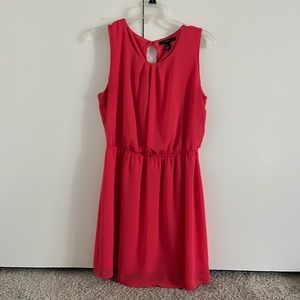Coral dress